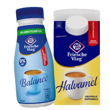 Friesche Vlag balance, halvamel of latte opschuimmelk